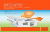 Placa Termoaislante para muros y losas - hebel.mx · tradicionales. Es el aislante térmico más eficiente del mercado. El producto se instala fácilmente, tanto en muros como ...