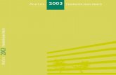 2003 Fundación Juan Marchrecursos.march.es/web/prensa/anales/2003/Anales-2003-Completo.pdf · Sus paisajes de mar o de montaña, ... 2003/04 en Madrid con la muestra Kandinsky: origen
