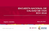 Presentación de PowerPoint - dane.gov.co · • Valle del Cauca • Caribe: Guajira, Cesar, Magdalena, ... Distribución porcentual de los hogares por número de personas 2015 -