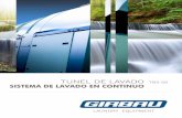 TUNEL DE LAVADO TBS-50 SISTEMA DE LAVADO … · EN TUNELES DE LAVADO. ... la presión extrae el agua de la carga, ... La simplicidad de su diseño y la robustez de su construcción