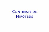 CONTRASTE DE HIPÓTESIS - Universitat de València 3/Tema 3... · Intervalos de confianza para pruebas de hipótesis 82 ... Podemos rechazar la hipotesis nula Estadísticos para una