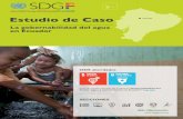 Estudio de Caso QUITO - sdgfund.org€¦ · La gobernabilidad del agua en Ecuador! Estudio de Caso! Másinformación : + SECCIONES Caso de estudio extraído del programa “Gobernabilidad