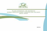 PLAN GENERAL DE MANEJO ZONA PROTECTORA CERROS DE …neotropica.org/wp-content/uploads/2016/03/Plan-General-de-Manejo... · Componentes Estratégicos que conforman el plan general