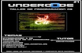 INDICE - Underc0de - Hacking y Seguridad Informática · estándar por la ECMA (ECMA-334) e ISO (ISO/IEC 23270). ... Unix, Android, iOS, Windows Phone, Mac OS y GNU/Linux. C# es un