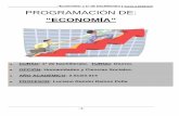 PROGRAMACIÓN DE: “ECONOMÍA” - …antigua.iespuerto.com/depart/econom/curso13-14/PROG-ECO-13.pdf · de la interdependencia sectorial y su extrapolación a la economía canaria