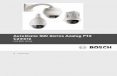 AutoDome 600 Series Analog PTZ Cameraresource.boschsecurity.com/documents/AutoDome_600_Operation_Ma… · AutoDome 600 Series Analog PTZ Camera VG5 600 Series es Guía del usuario
