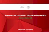 Programa de Inclusión y Alfabetización Digital … · Programa de Inclusión y Alfabetización Digital. Subsecretaría de Educación Básica Combinación de elementos constructivos