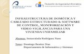 INFRAESTRUCTURA DE DOMÓTICA Y CABLEADO ESTRUCTURADO ...domotica.dis.ulpgc.es/PFC/InmaRodriguez/ppt.pdf · INFRAESTRUCTURA DE DOMÓTICA Y CABLEADO ESTRUCTURADO & SOFTWARE DE CONTROL,