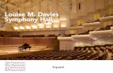 Louise M. Davies Symphony Hall - sfwmpac.org · 1980 como la sede de la Orquesta Sinfónica de San Francisco. Este espacio, moderno pero cálido, diseñado ... $2,000 más el 3.5%