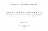DERECHO COOPERATIVO - aciamericas.coop · Ta l el caso, por ejemplo, ... derecho en los casos prácticos, esto es, ... Cooperación Internacional, Volumen 39 N° 2-2006,
