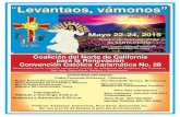 Levantaos, vámonos” - Northern California Renewal …ncrcspirit.org/2015-Convention/2015-NCRC-Convention-Flyer-Spanish…Predicas, Alabanzas, testimonios, Hora Santa, Sanaciones