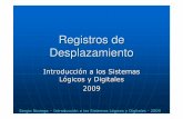 Registros de Desplazamiento - UNLP 6... · • “Manuales de CMOS de alta velocidad de Motorola, Texas Instruments, Fairchild, etc.”. Title: Microsoft PowerPoint - Tema 6 Registros