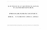 LENGUA CASTELLANA Y LITERATURA …centros.edu.xunta.es/iesfernandoesquio/images/stories/flickies... · Cuatro alumnos en 2º de ESO con la materia de Lengua castellana y Literatura