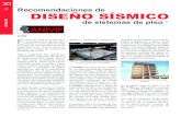 Recomendaciones de DISEÑO SÍSMICO - anivip.org.mx · el diseño sísmico de un edificio radica en la suposición de que los entrepisos deben obedecer a un comportamien-to de diafragma