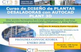FORMACIÓN Curso de DISEÑO de PLANTAS …€¦ · AUTOCAD PLANT 3D Introducción a Autodesk AutoCAD Plant 3D