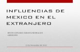 INFLUENCIAS DE MEXICO EN EL EXTRANJEROarquitecturademexico.weebly.com/uploads/1/3/6/6/13669342/3... · Considerado por muchos el futuro de la arquitectura mexicana, Michel Rojkind