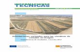 Orientaciones varietales para las siembras de cereales … · 3 En términos porcentuales, la cosecha de cereal de invierno en Aragón ha sido un 20,5 % más baja que la campaña