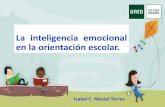 La inteligencia emocional en la orientación escolar. · El estímulo de la inteligencia emocional en ... estrategias para afrontar situaciones ... Bibliografía Cohen, J. (2003).
