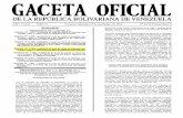 DE LA REPÚBLICA BOLIVARIANA DE VENEZUELA · de los Derechos Culturales y Educativos y de ... de propiedad social directa e indirecta, ... competencia, y en cumplimiento de la normativa