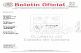 GOBIERNO DEl ESTADO DE SONORA - …boletinoficial.sonora.gob.mx/boletin/images/boletinesPdf/2017/... · VI Lunes 30 de Octubre de 2017 Boletin Oficial 4 . 5 ... territorio fronterizo