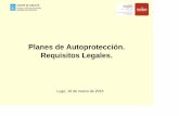 Planes de Autoprotección. Requisitos Legales.issga.xunta.gal/export/sites/default/recursos/descargas/documentac... · Requisitos Legales. Lugo, 16 de marzo de 2016. MARCO NORMATIVO