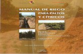 MANUAL DE RIEGO PARA PALTOS Y CITRICOS - …biblioteca.inia.cl/medios/biblioteca/apartado/NR40374.pdf · influencia de la radiación, velocidad del viento, temperatura y humedad del