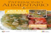 ¿Qué es el Patrimonio Alimentario? · fascículo 1 26 de octubre de 2013 Jícama ... (07)2887817; Ambato: Calle Los Shyris 1260 entre Imbabura y Saraguro, condominio Mizar, local