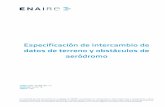Plantilla para elaboración de documentación internarepoais.enaire.es/repo/S431-14-INS-001-1.2_Especificacion_ de... · Anexo 15 (Servicios de Información OACI Aeronáutica). Anexo