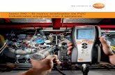 testo 340 – El nuevo analizador de PdC industriales ... · Para el mantenimiento y las reparaciones en hornos y calderas industriales ... Cuando se realiza la puesta en marcha de