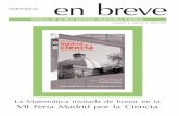 Volumen 5, número 3, abril 2006 - garf.ub.esgarf.ub.es/RevistaMeB53.pdf · Explicación de la portada Detalle del cartel de la VII Feria Ma- ... versidad de Sevilla y Departamento