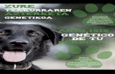 ¿Para qué puede utilizarse el ADN de tu perro? - … canino.pdf · objetivo dela toma muestras y el ... datos y el perfil genético serán almacenados en la base datos protegida