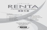Cartilla Naturales 2018 - nuevalegislacion.com · Índice General VII TEMA 5 RENTA LIQUIDA CEDULAR DE LAS RENTAS DE CAPITAL.....24 5.1 ¿Cómo se establece la Renta líquida …