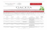 E F I L G E P A R M I A PEIA DGIRA, Esinat.semarnat.gob.mx/Gacetas/archivos2014/gaceta_3-14.pdf · solucion de bisulfito y tiosulfato de amonio informe preventivo 15-ene-14 ... el