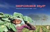 INFORME HyP - hypinfo.orghypinfo.org/documentos/hyp_informe_historial.pdf · El objetivo de este INFORME es presentar a las comunidades y autoridades wixaritari (huicholas) el trabajo