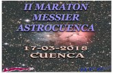 OBSERVACIÓN ASTRONÓMICA 17-03-2018 - …astrocuenca.es/joomla/web/docs/180317_IIaMaratonMesier.pdf · Constelaciones modernas, eclíptica y la Vía Láctea están también ... (o