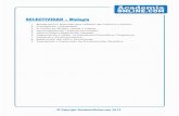 SELECTIVIDAD - Biologíacaser.academiaonline.com/content/docs/Microsites/Caser/ASIGNATU…SELECTIVIDAD - Biología 1. Bioelementos, Biomoléculas, ... Preguntas y respuestas. 5. Presentación