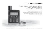 Manual del usuario del teléfono satelital 9555 - …site.sattransusa.com/pdf/iridium/IRDM_9555_UserManual_ES.pdf · Manual del usuario del teléfono satelital 9555 vii Cómo bloquear