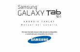 ANDROID TABLET Manual del usuariostatic.highspeedbackbone.net/pdf/Samsung GT... · ningÚn daÑo de ningÚn tipo que resulte de la compra o el uso del producto o que surja del incumplimiento