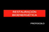RESTAURACIÓN BIOENERGÉTICA - El portal de la …restauracionbioenergetica.es/images/PDF/protocolo_general.pdf · •EQUILIBRAR MERIDIANOS CURIOSOS O MARAVILLOSOS . Determinamos