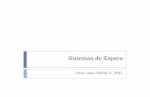 9-Sistemas de Espera - Página Principal de Jhon Jairo …jpadilla.docentes.upbbga.edu.co/IngTrafico/9-Sistemas de Espera.pdf · sistema de forma que se les asigna una parte proporcional