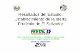 Resultados del Estudio Oferta Fruticola de El Salvador ...orton.catie.ac.cr/repdoc/A2700e/A2700e.pdf · Nispero 21,600.00 36.00 (anona) (anona) Naranja 8,251,995.75 33,758.16 2,008,000