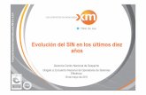 Evolución del SIN en los últimos diez años - xm.com.co de... · Además el trabajo requerido en la parte ambiental, vial y transporte de energía. • Seguridad y confiabilidad