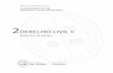 2Derecho civil ii - msararodriguez.files.wordpress.com · de Derecho Civil de la Facultad de Derecho de ... Derecho Civil III | Obligaciones ... Tomo I, V Edición, Ed. Jurídica