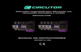 Interruptor magnetotérmico diferencial con reconexión ...docs.circutor.com/docs/M175B01-01.pdf · 1 - COMPROBACIONES A LA RECEPCIÓN 7 ... reciclaje de equipos electrónicos ...