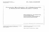 Proyecto Movilizador de Alfabetización y Educación …unesdoc.unesco.org/images/0009/000978/097851SO.pdf · Informe preparado para el Gobierno de El Salvador, ... los cuadros del