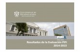Resultados de la Evaluación PIFI 2014 2015 - … · Contextos PIFI 2012‐2013: • La población objetivo del PIFI era de 190 instituciones (UPES, UPEAS, UPOLS y UTES) y la bolsa