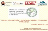 CURSO: PRODUCCIÓN Y BIENESTAR ANIMAL. … - Produccion y bienestar ani… · La situación sanitaria de la cabaña de ovino lechero en España es muy mejorable, limitándose en la