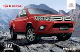 Nueva Hilux - Kansai | Concesionario Oficial Toyota … · La nueva generación de Hilux viene a demostrar una vez más, que sólo una Hilux puede superar una Hilux, sin perder ...