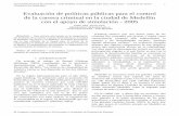 Evaluación de políticas públicas para el control de la ...comunidadcolombianads.com/wp-content/uploads/2017/07/ECDS-2005... · Evaluación de políticas públicas para el control