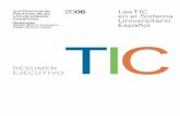 Las TIC en el Sistematic.crue.org/wp-content/uploads/2018/03/UNIVERSITIC-2006-Resumen... · zUniversidad Politécnica de Valencia zUniversidad de Santiago de Compostela ... lizar